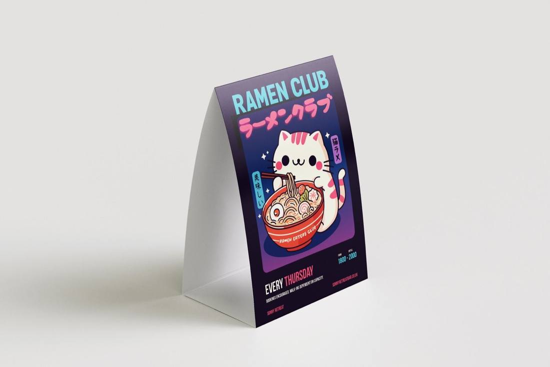 Tent cards